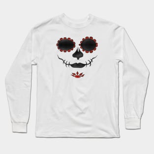 Dia de Los Muertos mask Long Sleeve T-Shirt